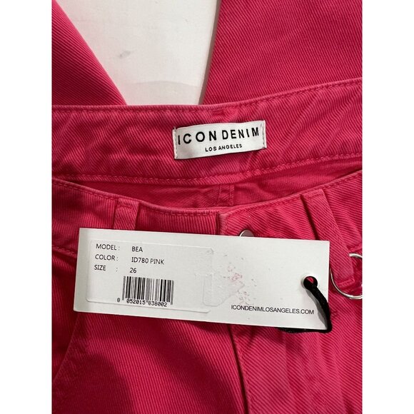 ICON DENIM Bea Jeans in Pink - Picture 7 of 7